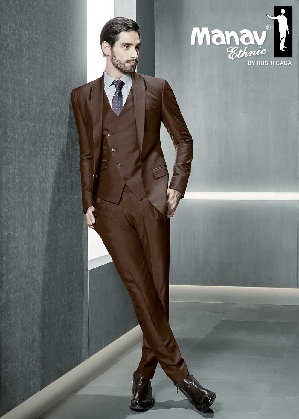 Caramel Brown Suit